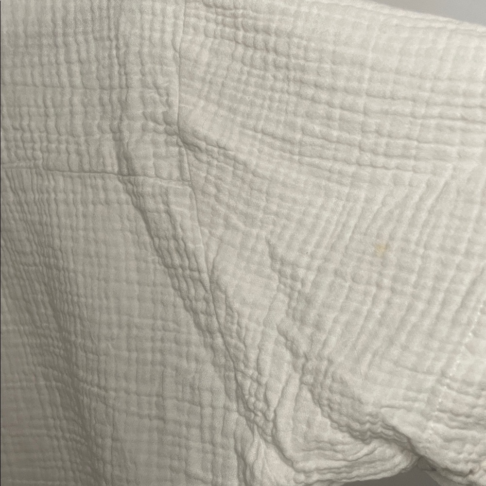 White Swim Cover-Up Set Size M - Picture 3 of 3